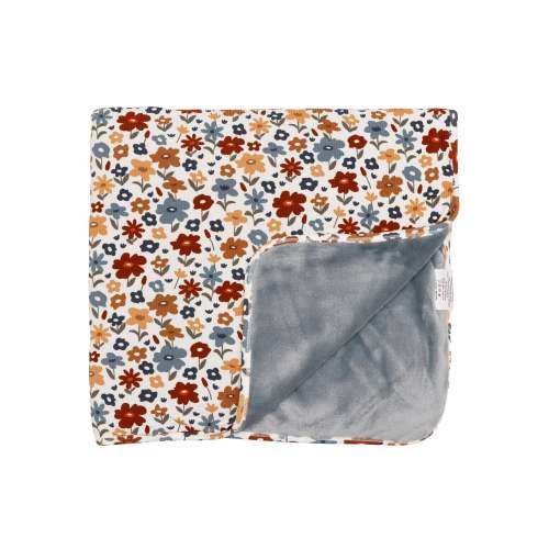 Autumn Meadow Small Ribbed Toddler Blanket – Brave Little Ones