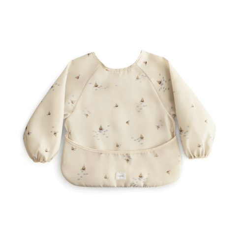Mushie Long Sleeve Bib