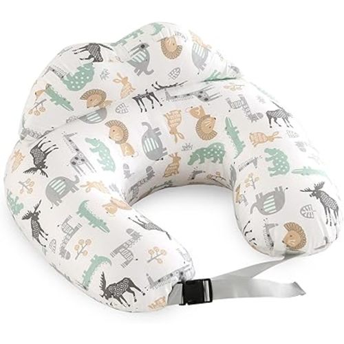 TREE.NB Nursing Pillow for Breastfeeding,Upgraded Multifunction Breast Feeding Pillows with Adjustable Waist Strap and Removable Cotton Cover for Breastfeeding Moms