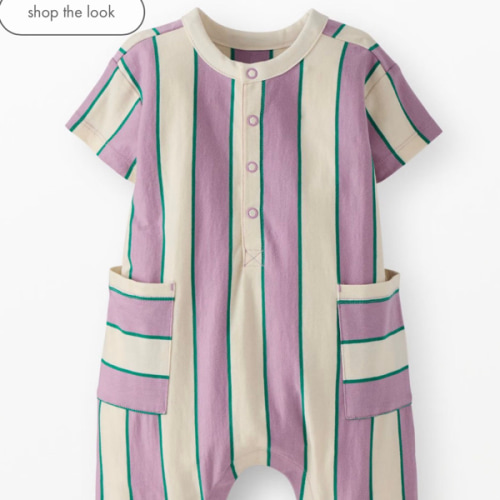 Baby Henley Romper