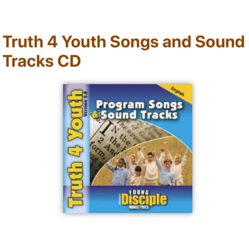 My Bible First - Products - Truth 4 Youth Songs and Sound Tracks CD