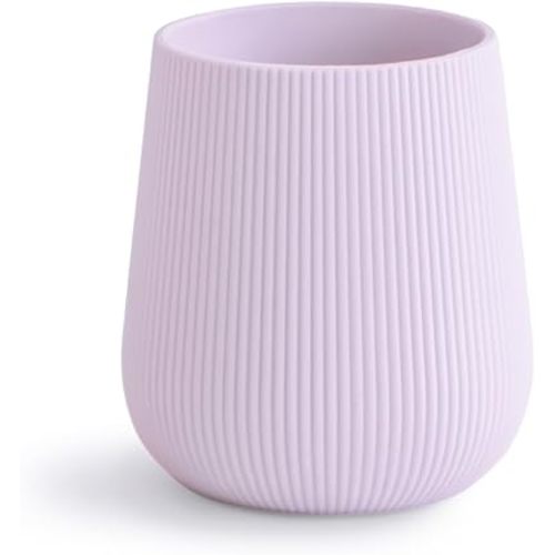 mushie Silicone Baby Starter Training Cup | 6 Months+ (Soft Lilac)