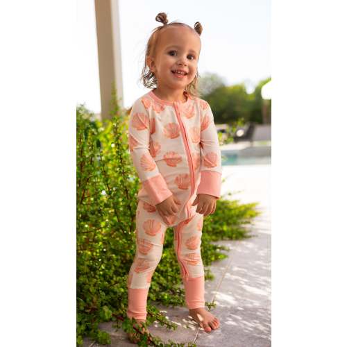 Infant Romper in Summer Shells