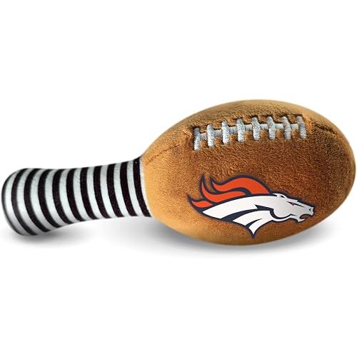 Smilo NFL Plush Football Rattle - Denver Broncos
