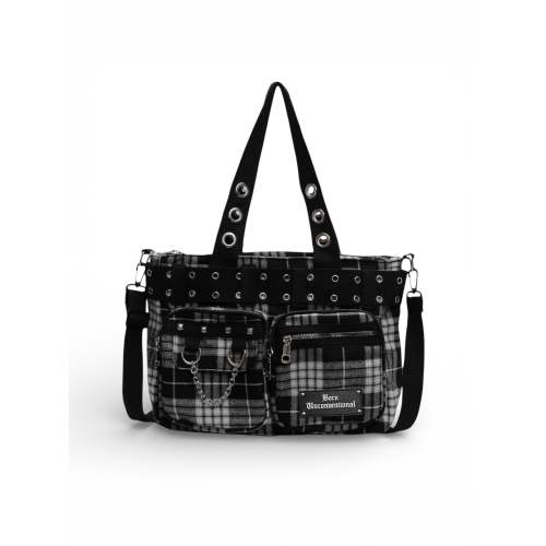 Plaid Punky Diaper Bag