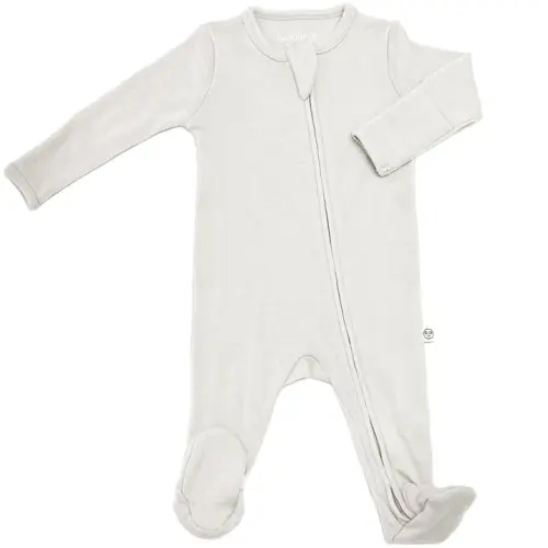 Woolino: Footie Pajamas (Oat)