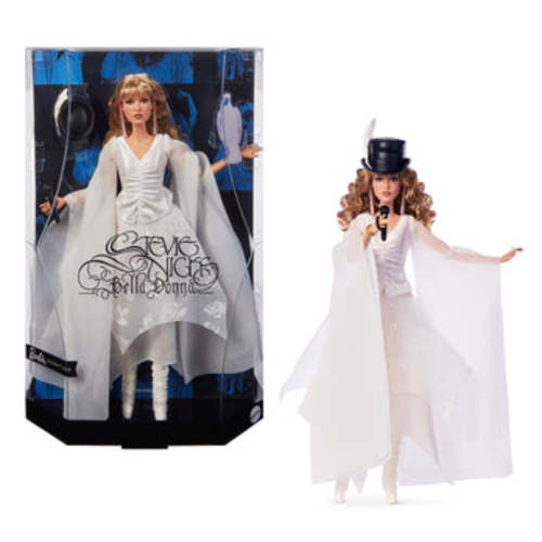 Barbie Signature Stevie Nicks Bella Donna Collector Doll With Flowing White Dress & Accessories