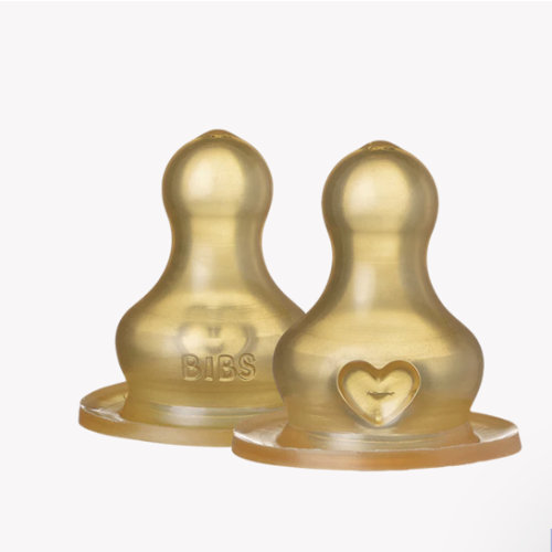 BIBS Bottle Latex Nipple 2 Pack | Natural & Anti-Colic – Bibsworld store US