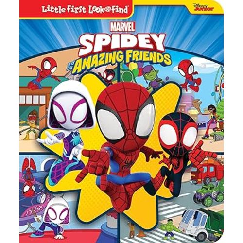 Marvel Spider-man - Spidey and His Amazing Friends - First Look and Find Activity Book - PI Kids
