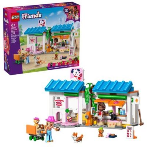 LEGO Friends Dog Treats Bakery Building Toy, Easter Basket Gifts for Kids, 42677