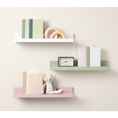 Pop Color Kids Wall Shelf | White