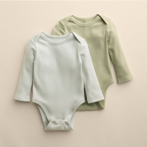 Baby Little Co. By Lauren Conrad 2-Pack Long Sleeve Bodysuits
