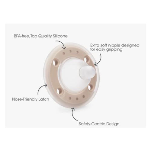 Ninni Pacifier Oatmeal 2 Pack