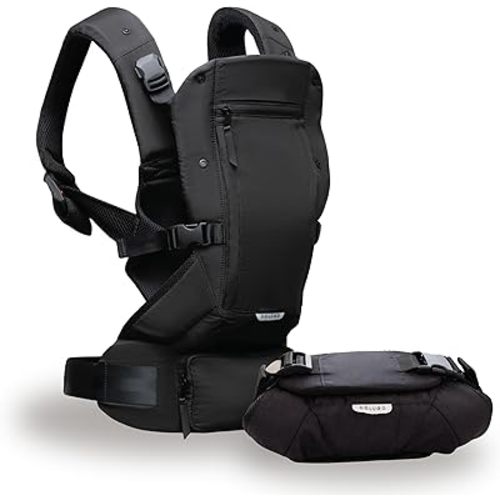 Colugo Baby Carrier 2 Lightweight Ergonomic Baby Carrier | Infant to Toddler | Magnetic Buckles | Phone Pocket & Fanny Pack | 4 Carry Positions | Compact Travel Friendly | Machine Washable
