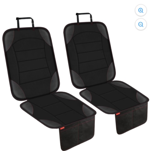 Siivton Car Seat Protectors, Waterproof 600D Fabric, 2-Pack with Mesh Pockets - Walmart.com