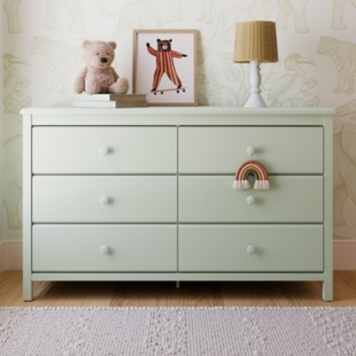 Storkcraft Alpine 6 Drawer Double Dresser
