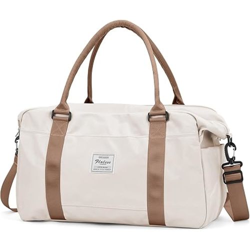 Travel Duffel Bag,Sports Tote Gym Bag,Shoulder Weekender Overnight Bag for Women