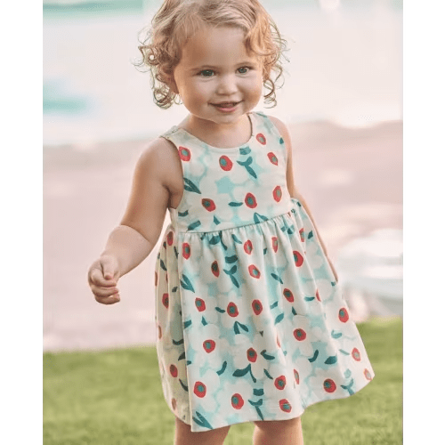Baby Crossback Dress & Bloomers Set | Hanna Andersson