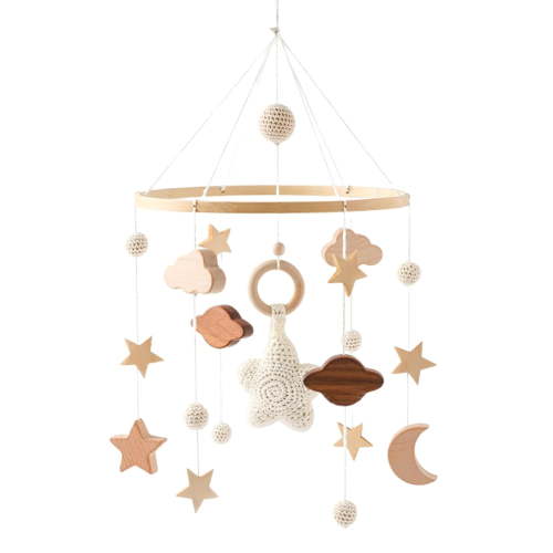 Baby Crib Mobile, Hanging Toy Newborn Rattles Mobile Photography Props - Walmart.ca