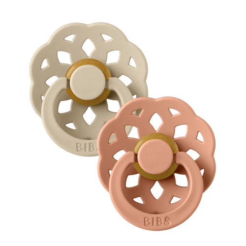 BIBS Boheme 2 PACK Vanilla/Peach