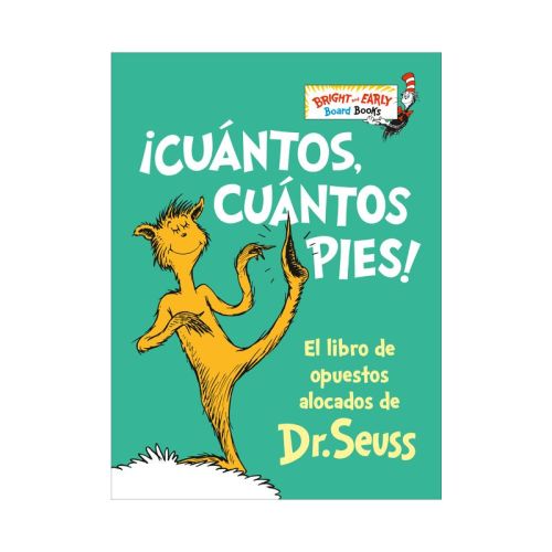 ¡Cuántos, Cuántos Pies! (the Foot Book Spanish Edition) - (Bright & Early Board Books) by Dr Seuss (Board Book)