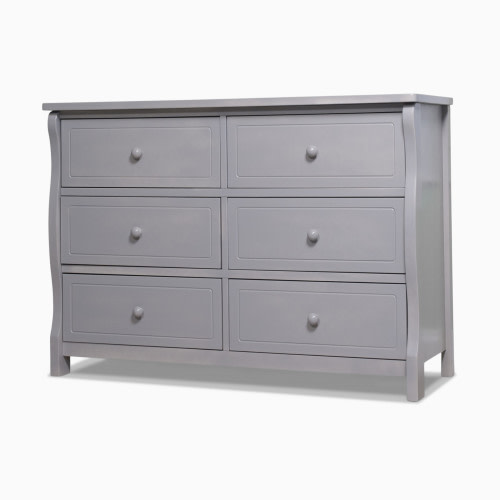 Sorelle Princeton Elite Double Dresser - Weathered Gray