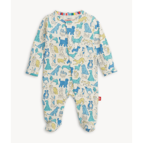 Magnetic Me - Blue It's A Paw-ty Right Fit Footie