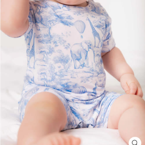 Sweet Safari Shortie Romper