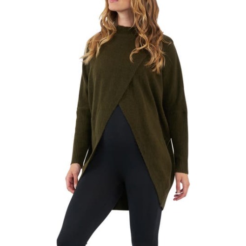 Hallie Maternity/Nursing Sweater, X-Small
