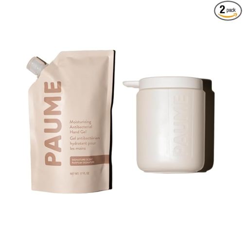 PAUME At Home Duo, Refillable Pump with Hand Product,17 oz