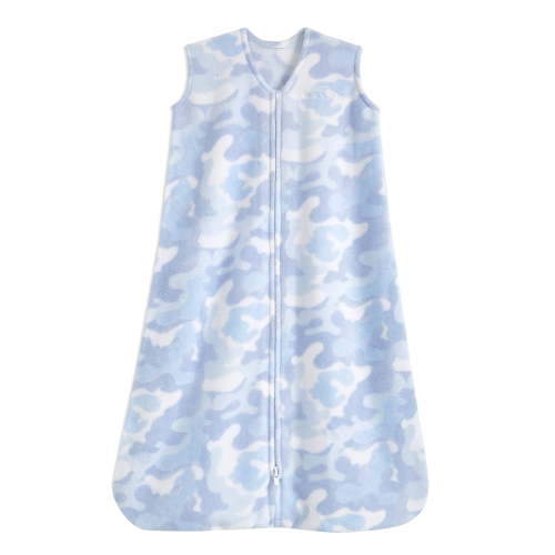 Halo◦ SleepSack◦ Wearable Blanket, Micro-Fleece, Sky + Sea, Infant Boys, Small, 0-6 Months