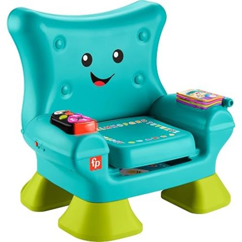 Fisher-Price Laugh & Learn Smart Stages Chair, Teal, Multilanguage