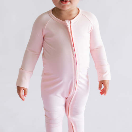 Infant Romper in Blush