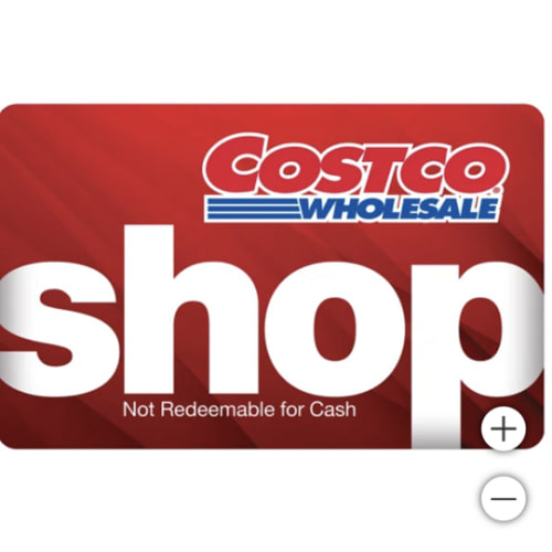Costco Shop Card