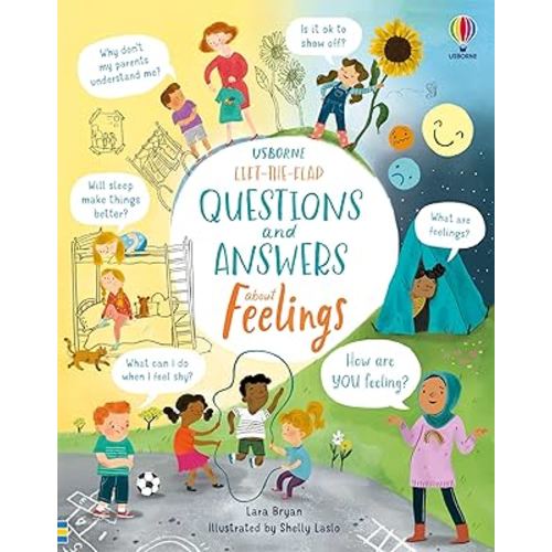 Lift-the-Flap Questions and Answers About Feelings: An Interactive Guide to Big Emotions for Children (Ages 6-9)