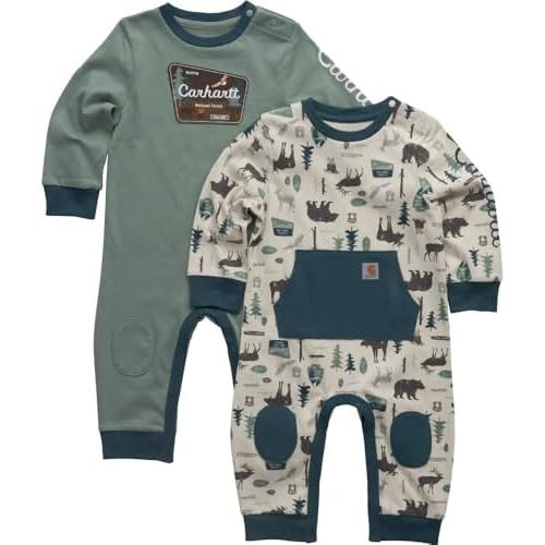 Carhartt Kid's CG8984 Long-Sleeve Outdoor Coverall 2-Piece Set - Boys