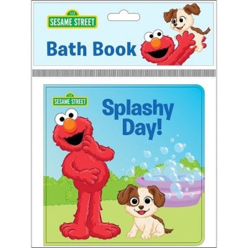 Sesame Street: Elmo's Splashy Day! Bath Book - by Pi Kids