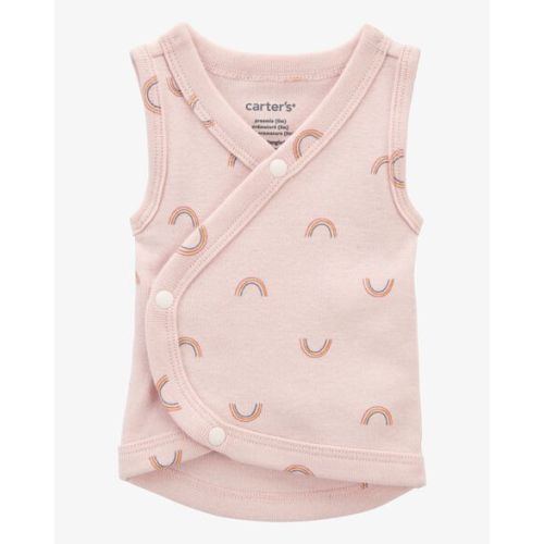 Baby Girl Preemie Rainbow Cotton Tank - Pink | Carter's