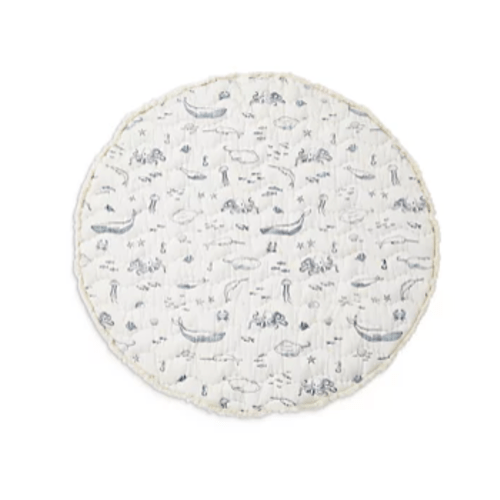 Life Aquatic Quilted Round Playmat