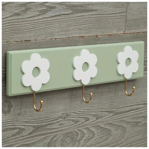 Flower Wall Decor With Hooks