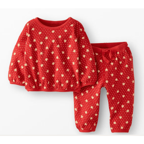 Baby Long Sleeve Waffle Top & Pants Set | Hanna Andersson