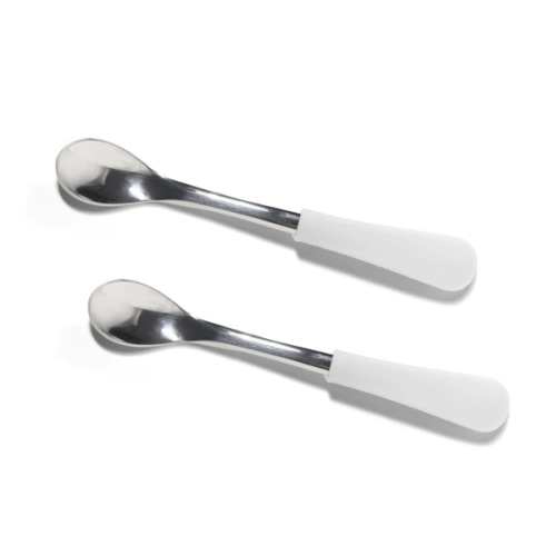 Avanchy | Stainless Steel Infant Spoons - BLW Baby Self Feeding Spoon