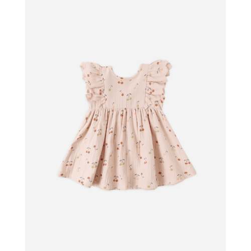 Alina Dress Cherries – Quincy Mae