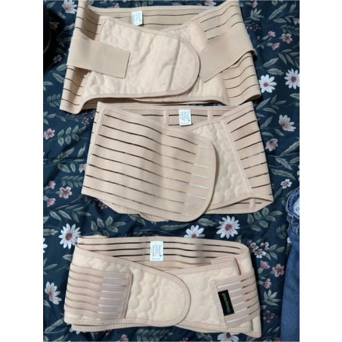 Beige Support Waist Belt - Unbranded