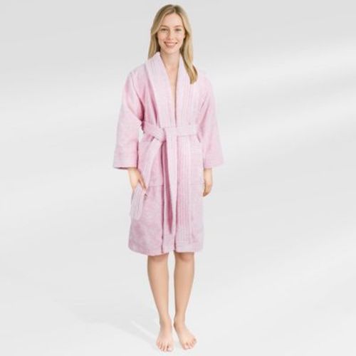 American Soft Linen Women’s 100% Cotton Terry Bathrobe – Soft, Absorbent, Quick-Dry Turkish Style Robe for Women, Premium Quality