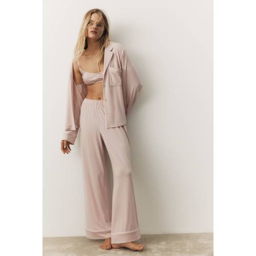 VISCOSE-BLEND PAJAMAS