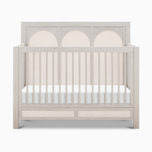 Namesake Eloise 4-in-1 Convertible Crib - White Driftwood And Performance Pearl Eco-Weave