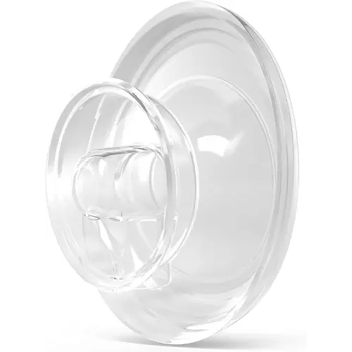 Elvie Stride Breast Pump Breast Shield - 28mm - Nipple Flange for Pumping Breast Milk - Accessories & Breastfeeding Essentials for Electric Pumps - BPA Free, Dishwasher Safe - 2 Pack