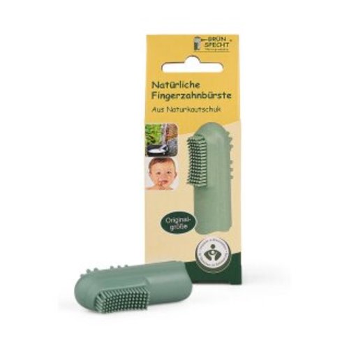 Grünspecht Natural Finger Toothbrush 1Pc - Biologisch24.com