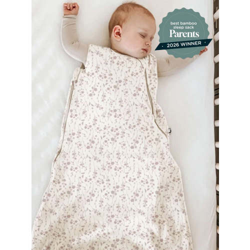 Posie Mauve 1.0 TOG Bamboo Viscose Sleep Sack | günamüna